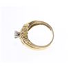 Image 2 : Vintage 14K Gold & Moissanite Ring