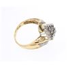 Image 2 : Vintage 14K Gold & Diamonds Ring