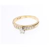 Image 1 : Vintage 14K Gold & Diamonds Ring