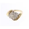 Vintage 14K Gold & Diamonds Ring