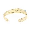 Image 4 : Vintage 14K Gold over 2ct Diamonds & Turquoise