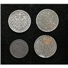 Image 2 : Lot of 4 German WWI Era Coins