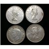 Image 2 : Lot of 4 Canada Silver Dollars