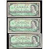 Image 1 : Lot of 3 1967 Bank of Canada $1 notes