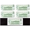 Image 2 : Lot of 5 1973 Bank of Canada $1 notes***