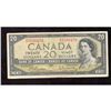 Image 1 : 1954 Bank of Canada $20 B/W Note F-EF