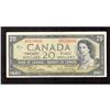 Image 1 : 1954 Bank of Canada $20 G/W Note F-VF