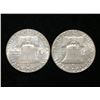 Image 2 : 1958 & 1963 U.S. Silver Half Dollar