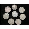 Image 2 : Lot of 8 Canada Silver Dimes, 5-Cents