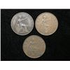 Image 1 : 1906, 1928 & 1936 UK One Penny