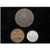 Image 1 : 1873, 1943 & 1945-C Newfoundland Coins