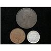 Image 2 : 1873, 1943 & 1945-C Newfoundland Coins
