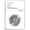 Image 1 : 1987-D KENNEDY HALF DOLLAR, NGC MS-67