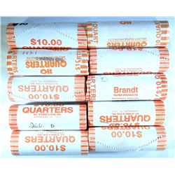 BU STATE QUARTER ROLL LOT: