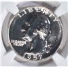 Image 2 : 1957 WASHINGTON QUARTER, NGC PF-69