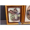 Image 2 : Lot of 3 Wooden Framed Western 3D Wall Hangings