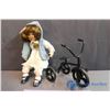 Image 2 : Doll & Miniature Bicycle