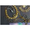 Image 3 : Lot of Gold & Silver Tone Jewelry