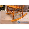 Image 6 : Antique Wooden Rocking Chair