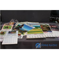Huge lot of Vintage Advertising Calendars