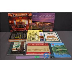 Lot of Architect, Frank Lloyd Wright Books & Calendars