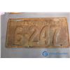 Image 6 : Lot of 15 License Plates - SK 1930's, 1940's, 1950's, 1960,s BC, etc