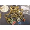 Image 2 : Lot of Misc Gold Plated Jewelry, Pins, & United States Navy Ring