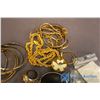 Image 4 : Lot of Misc Gold Plated Jewelry, Pins, & United States Navy Ring