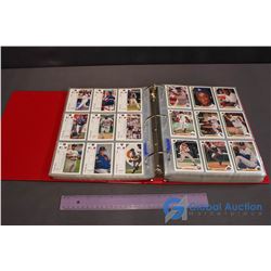Binder Full of Baseball Cards (Star Rookie)