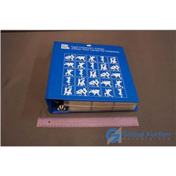 Binder Full of Hockey Cards