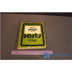 1970-75 Pontiac Parts Catologue