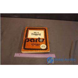 1967-75 Firebird Part Catologue