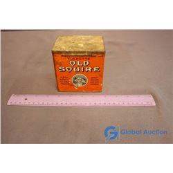 Vintage Tucketts Old Squire Tobacco Tin