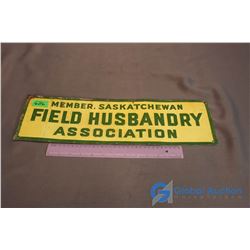 Member, SK Field Husbandry Association Sign
