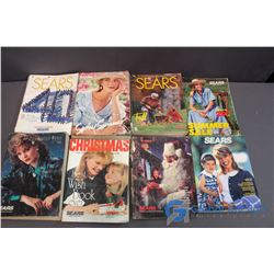 Lot of Sears Catalogs (8) - Wishbooks (1987, 1989), Fall & Winter 1986