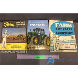 1963 & 1964 Farm Suppies & Equipment Catalogs, Complete Encyclopedia of Tractors book