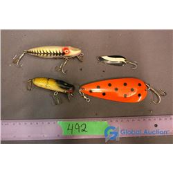 Lot of 4 Fishing Lures