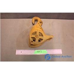 Vintage Metal Pulley