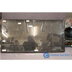 Wooden/Glass Display Case 47" by 24"