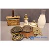Image 4 : Lot of Vintage Misc (Butter Form, Lantern, Cassarole, Misc Decor)
