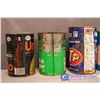 Image 2 : (6) Motor Oil Tins (5 w/Contents)