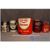 Image 1 : (5) Motor Oil Tins