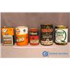 Image 1 : (5) Vintage Tins (Motor Oil, Rad Flush)