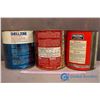 Image 3 : (3) Anti-Freeze Tins, Super Oil Saver (1 w/Contents)