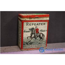 Vintage Repeater Tobacco Tin