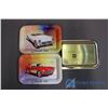 Image 2 : Lot of Classic Car Related Decor & Drink Trays