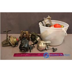 Lot of Misc Fishing Reels & Related
