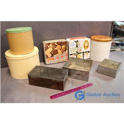 Lot of Misc Vintage Tins