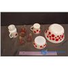 Image 3 : Lot of Polka Dot Fire King Kitchenware