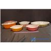 Image 1 : Lot of 5 Assorted Vintage Pyrex Dishware Pieces - Multiple Patterns
